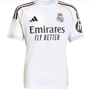 Adidas MBAPPE White and Black Soccer Jersey